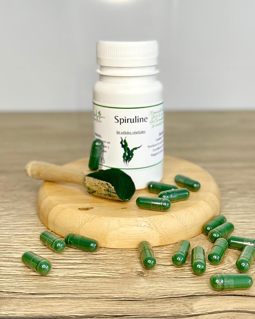 Gélules de Spiruline Bio de l’île de HAINAN - 100% Naturelle - Energie, Immunité, Vitalité
