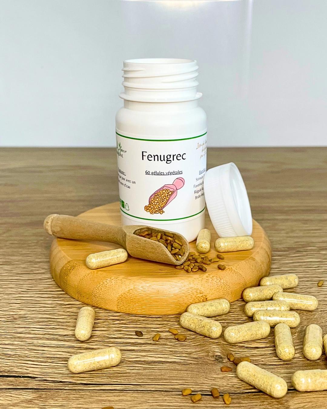 Gélules de Fenugrec - 100% Naturelles - Stimule, Fortifie, Équilibre Naturellement