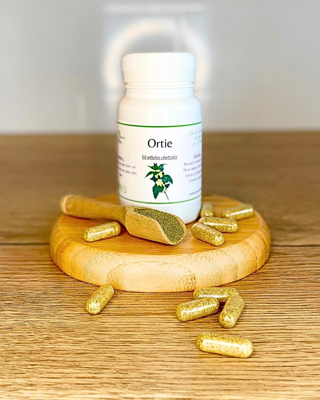 Gélules d’Ortie – 100% Naturelles – Articulations, Vitalité, Détox
