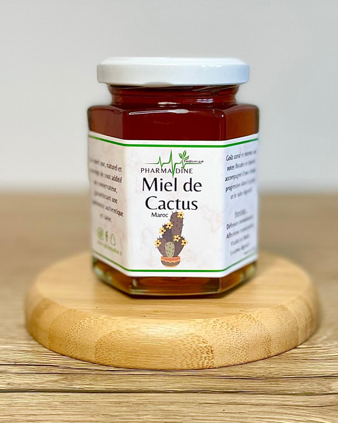 Miel de Cactus du Maroc – 100% Pur & Naturel – Santé Respiratoire & Vitalité