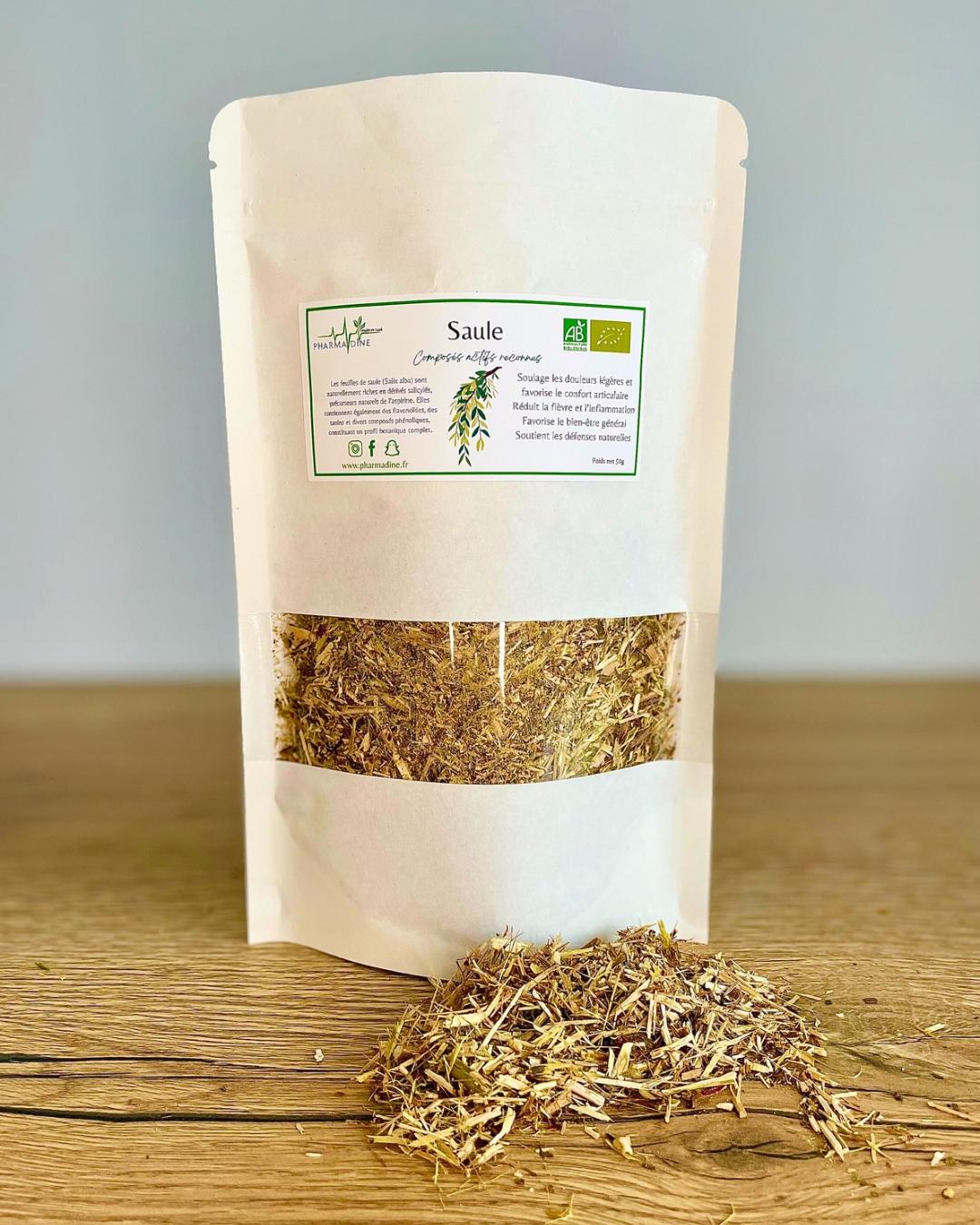 Saule Blanc – 50 g – Anti-inflammatoire, Articulations, Douleurs